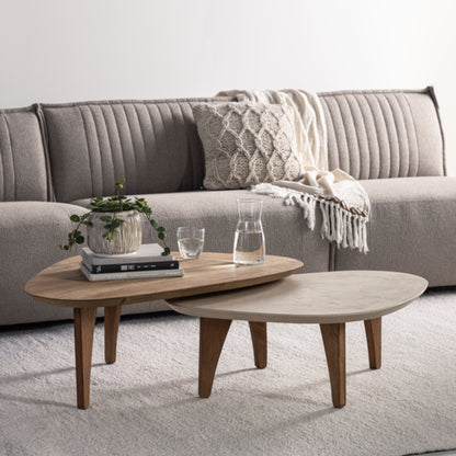 DTP Home Bliss mortex Tavolino Pebble