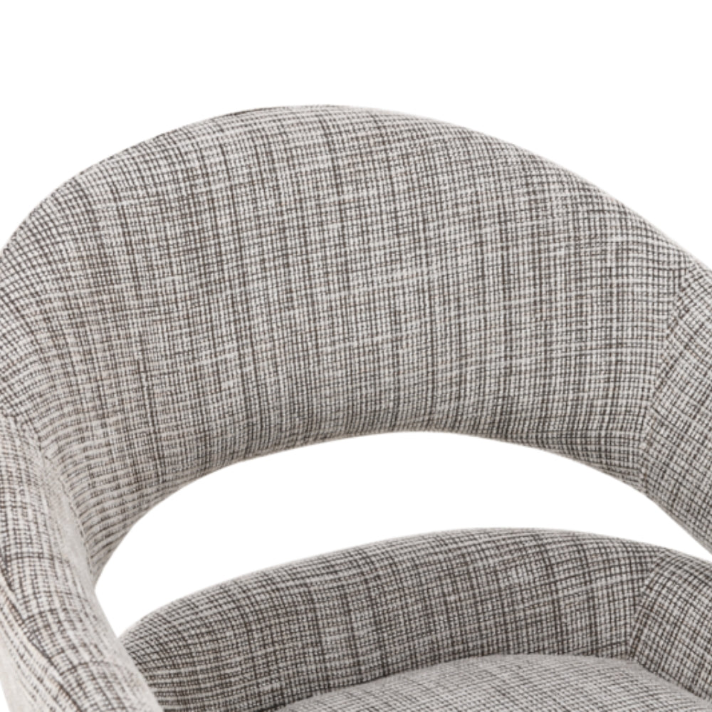 MUST Living Sedia da pranzo girevole Clooney Beige