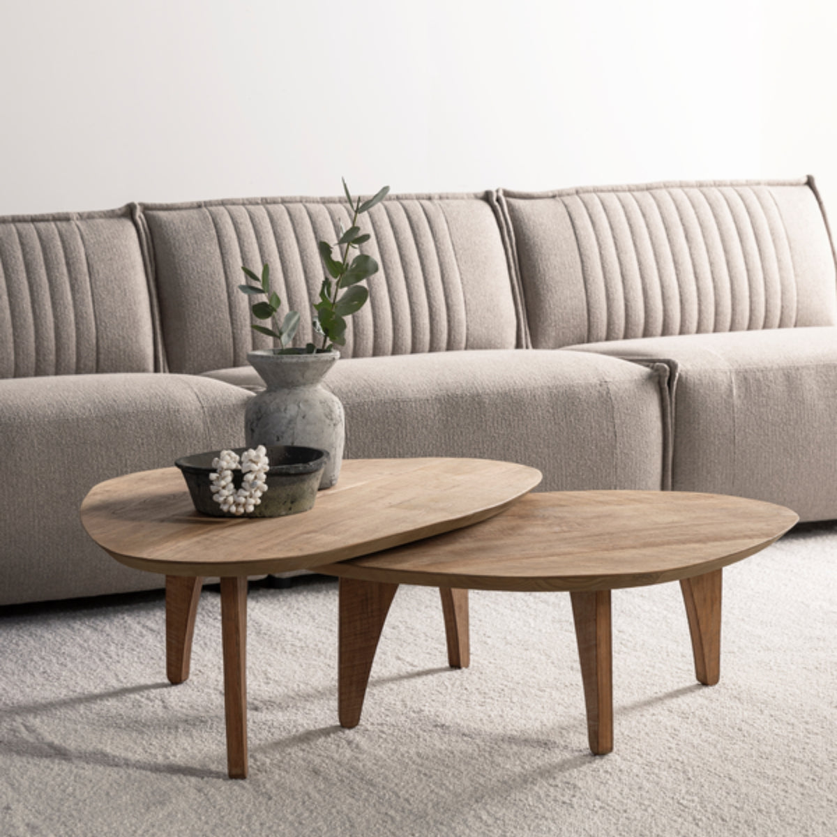 DTP Home Bliss Tavolino Pebble Teak