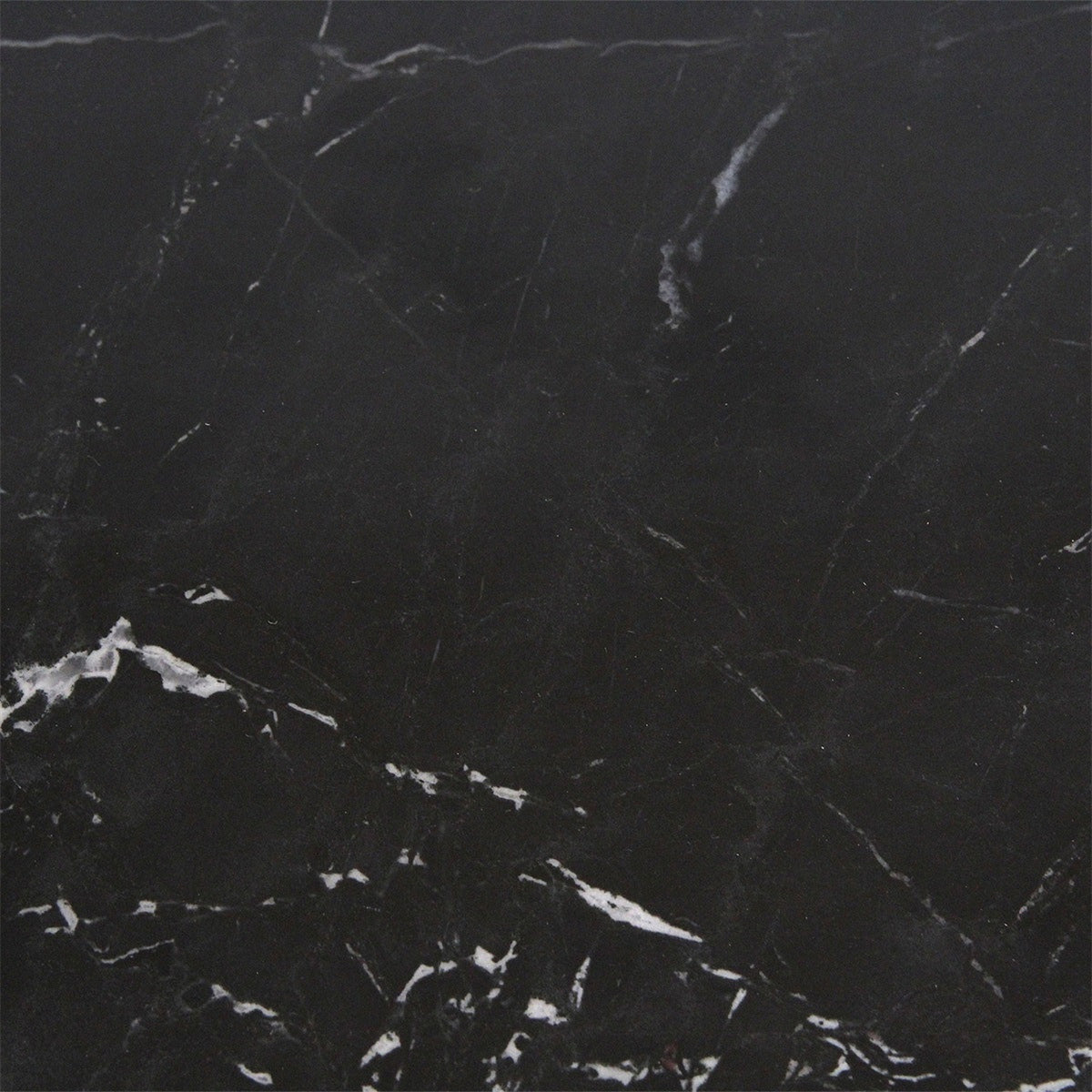Tavolino Lampung Marmo Nero Ø40x50 cm Raw Materials