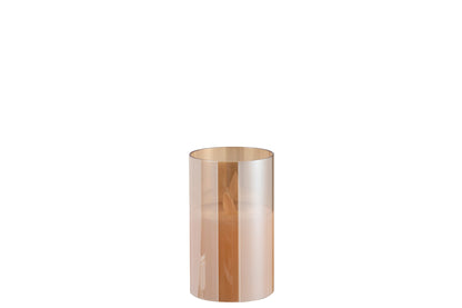 Lampada LED Vetro Scintillante Oro Piccola