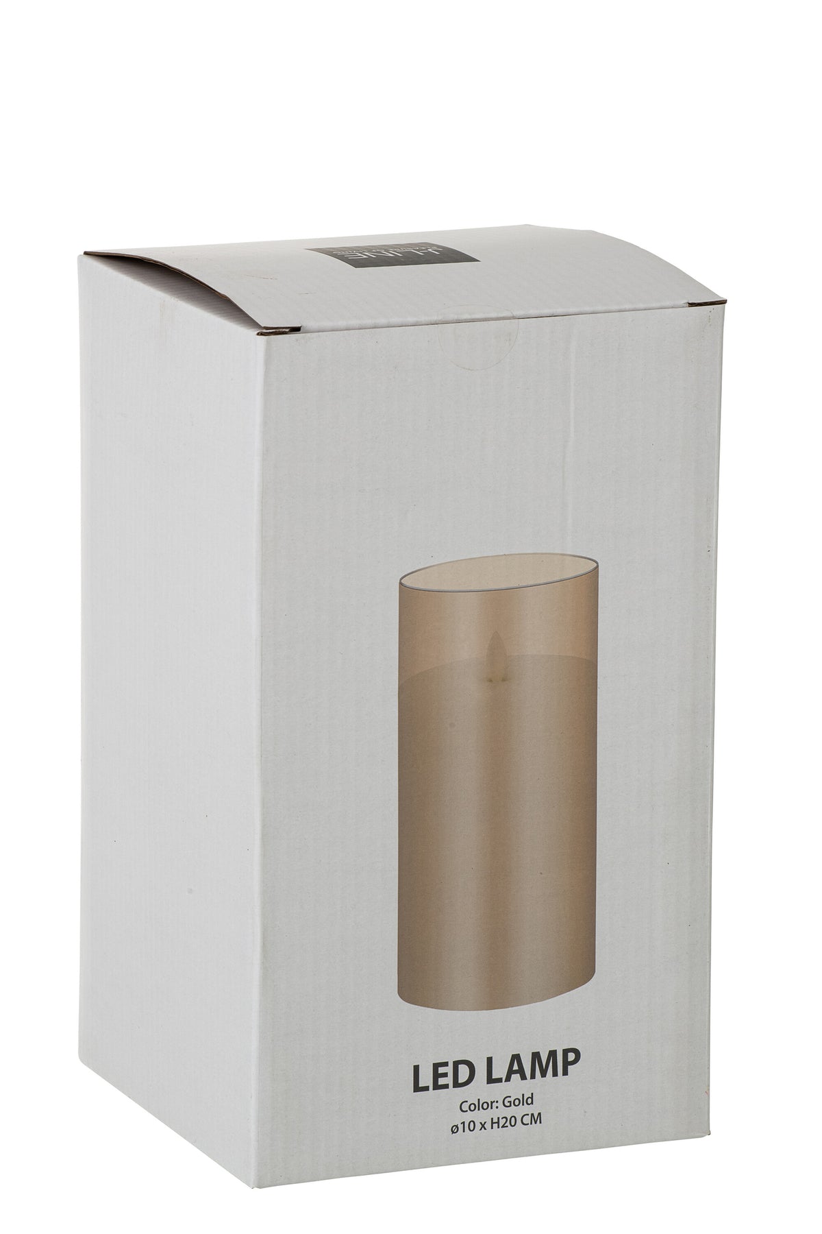 Lampada a LED Vetro Scintillante Oro Medio