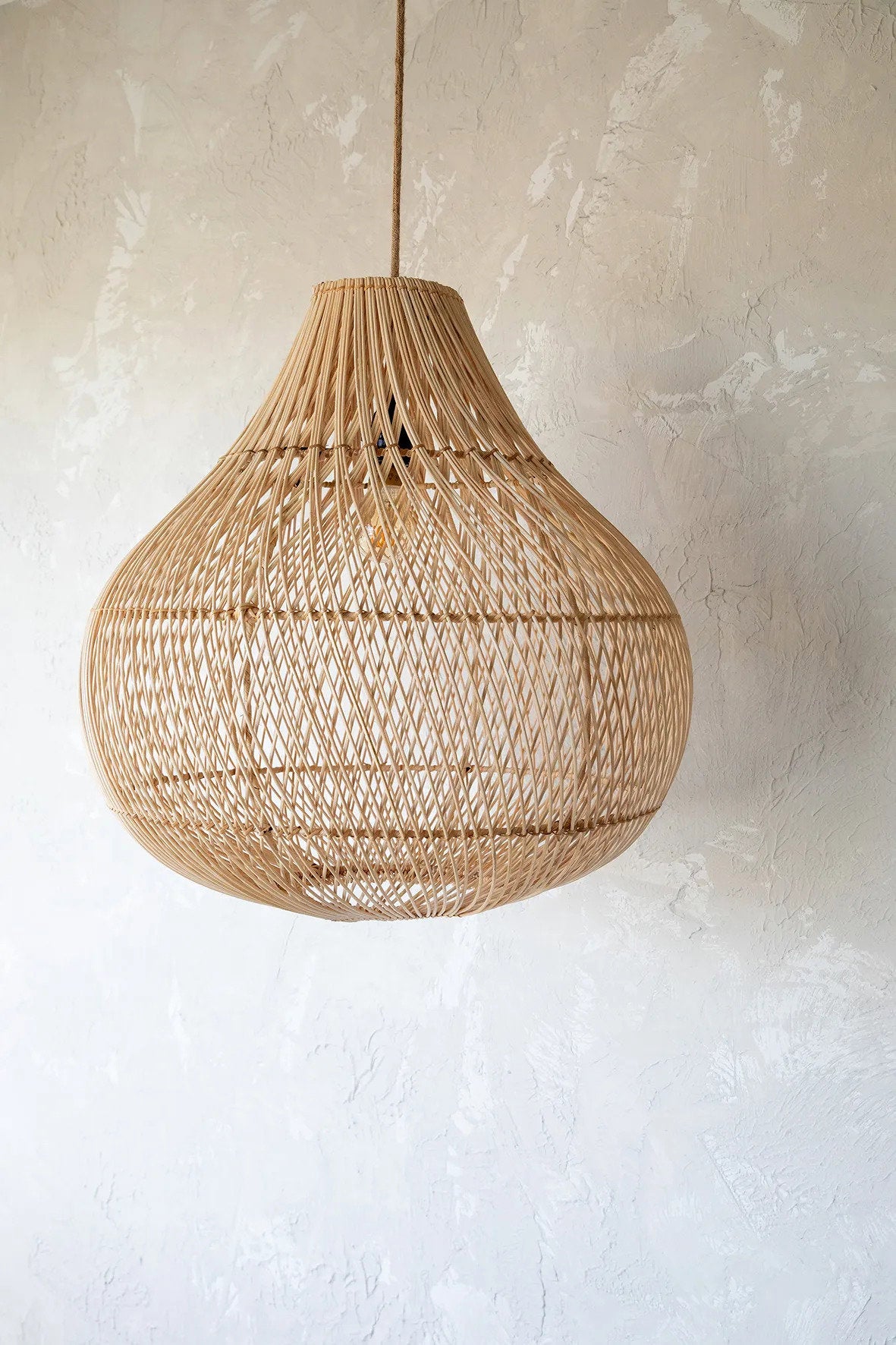 La lampada a sospensione Bottle - Naturale - Media Bazar Bizar