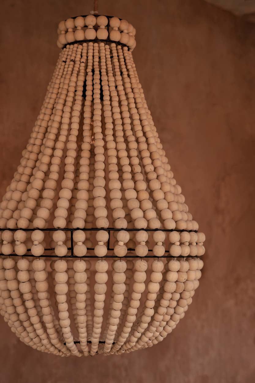 Lampadario Teardrop Naturale Medio Bazar Bizzarro