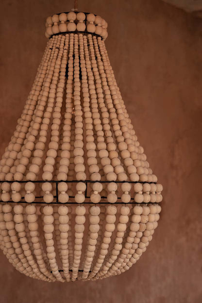 Lampadario Teardrop Naturale Medio Bazar Bizzarro