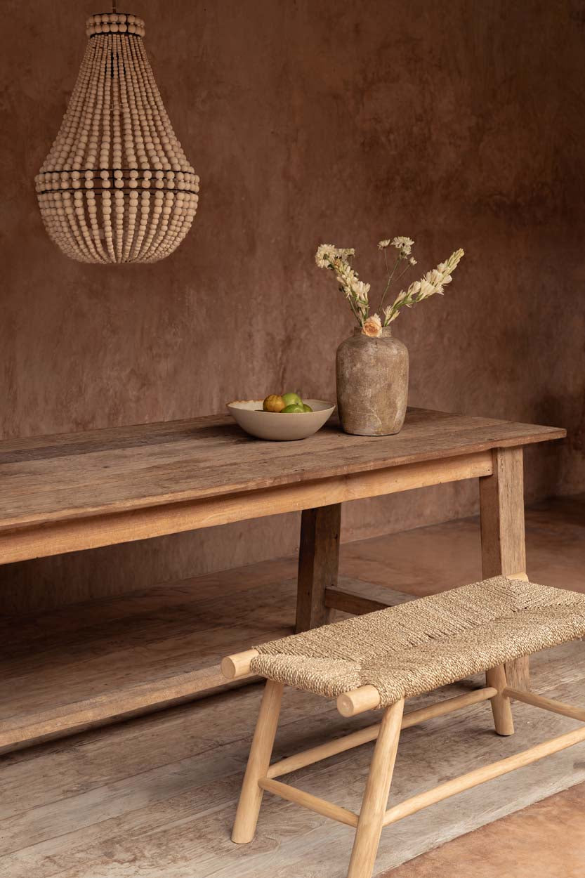 Lampadario Teardrop Naturale Medio Bazar Bizzarro