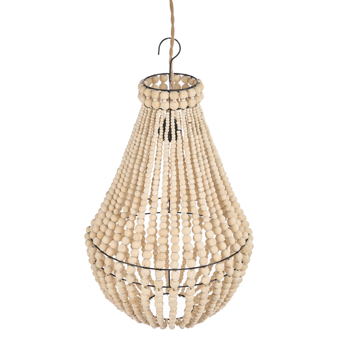 Lampadario Teardrop Naturale Medio Bazar Bizzarro