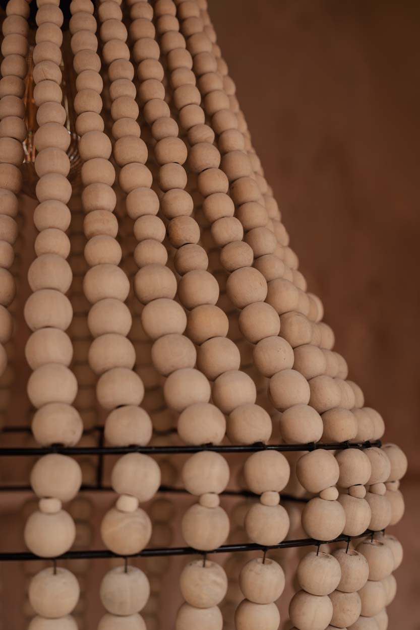 Lampadario Teardrop Naturale Medio Bazar Bizzarro