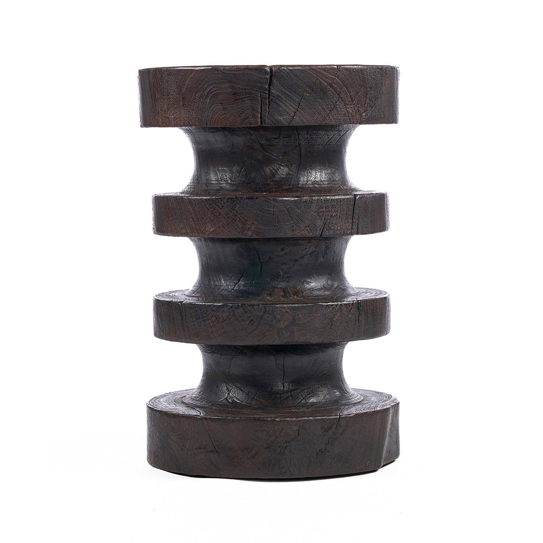 Tavolino Mocha Rings in noce scuro Bazar Bizar