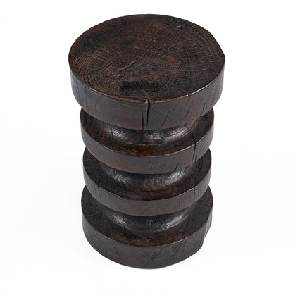 Tavolino Mocha Rings in noce scuro Bazar Bizar