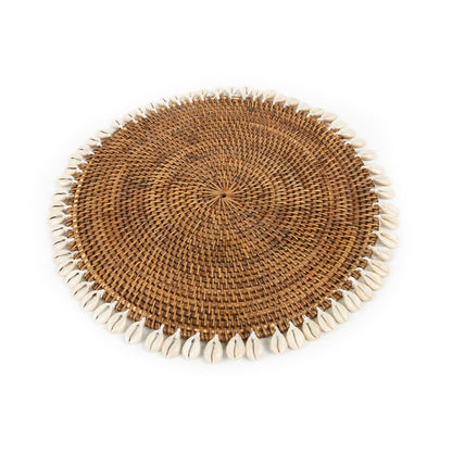 Il setacolo Colonial Shell marrone naturale Bazar Bizar