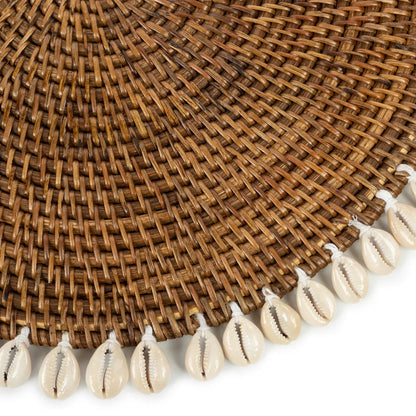 Il setacolo Colonial Shell marrone naturale Bazar Bizar