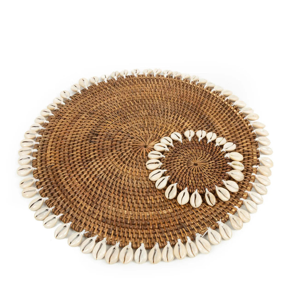 Il setacolo Colonial Shell marrone naturale Bazar Bizar