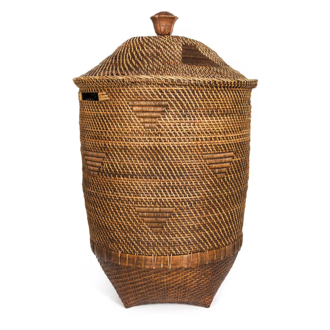 Cestino portabiancheria Colonial Marrone Naturale XL Bazar Bizar