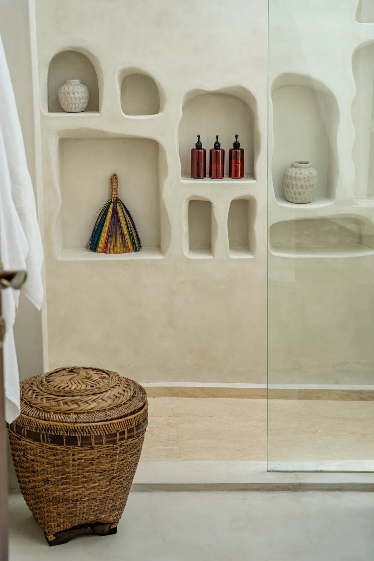 Cesto portaoggetti Colonial Storage marrone medio Bazar Bizar