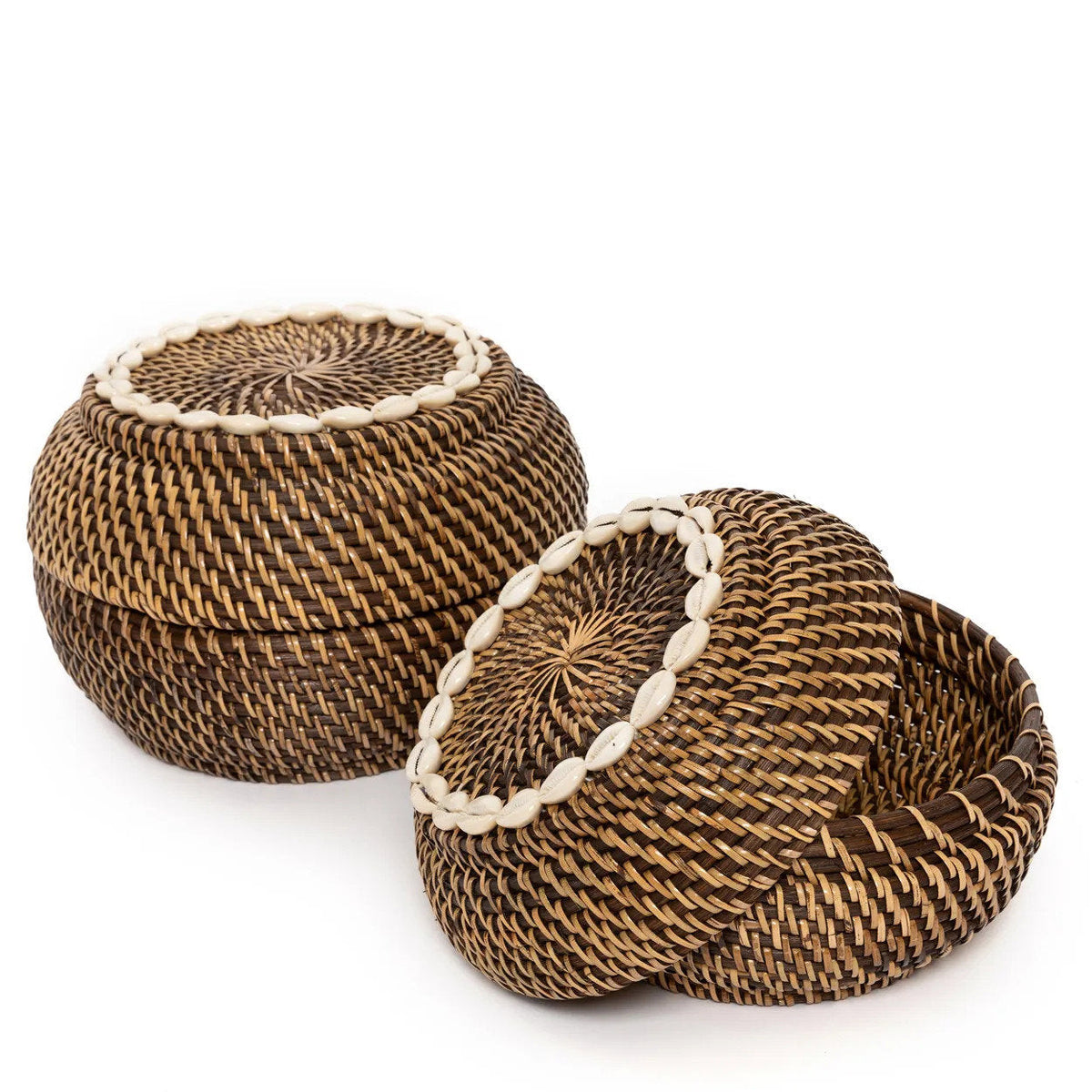 Il Cestino Peek-a-Boo Colonial Naturale Marrone Piccolo Bazar Bizar