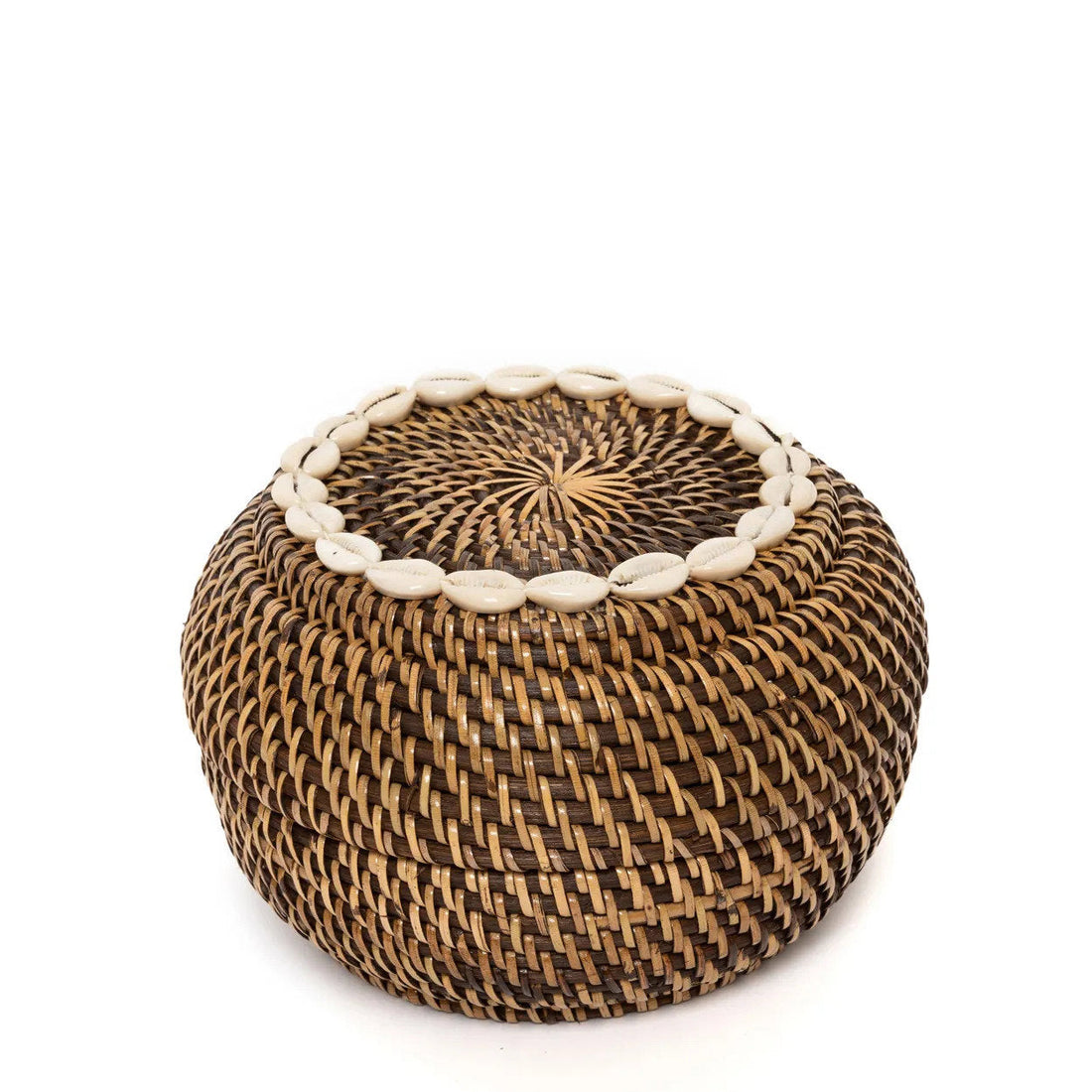 Cestino Colonial Peek-a-Boo Naturale Marrone Medio Bazar Bizar