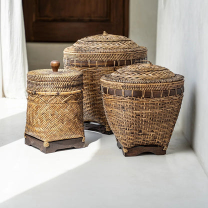 Il Cestino da Bagno - Marrone Naturale Bazar Bizar