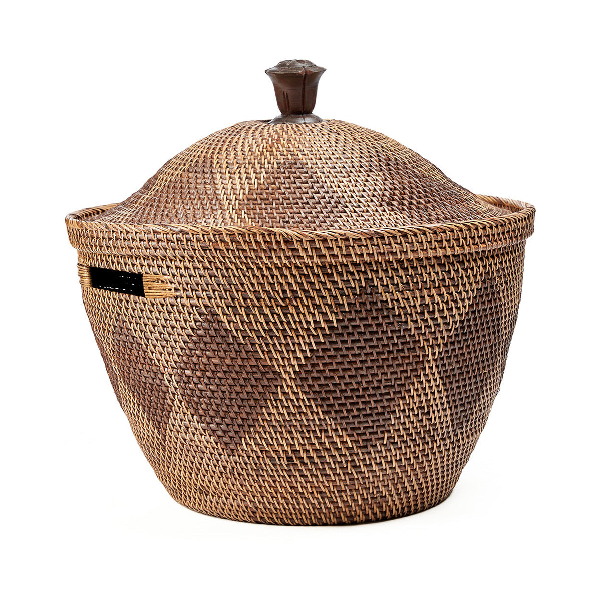 Cestino Crown Opberg Marrone Naturale Bazar Bizar