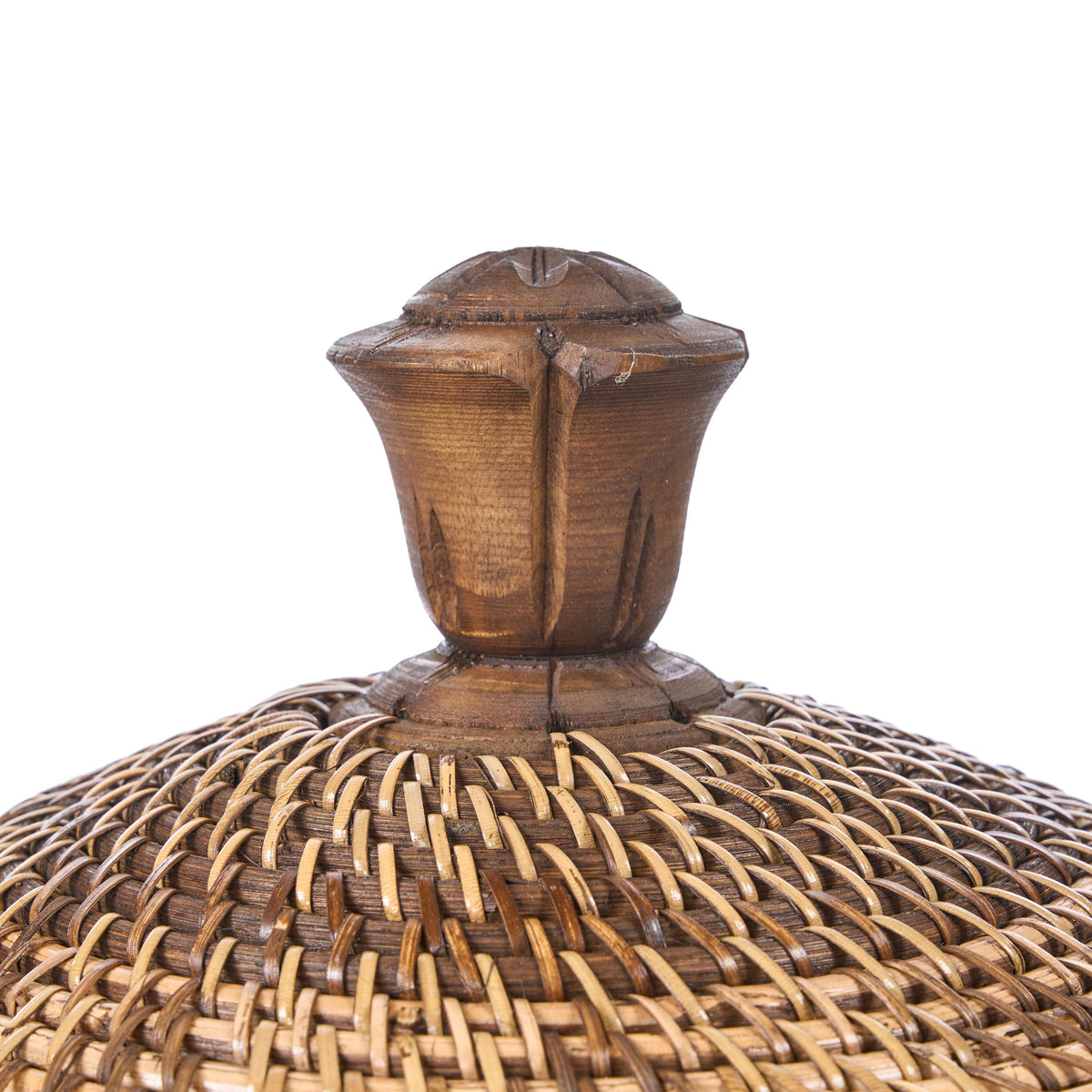 Cestino Crown Opberg Marrone Naturale Bazar Bizar