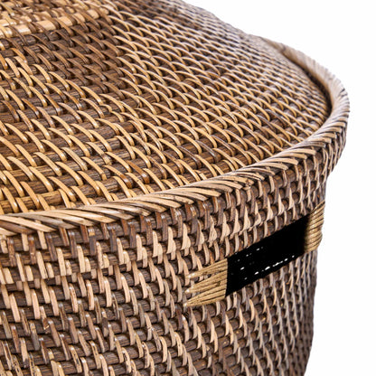 Cestino Crown Opberg Marrone Naturale Bazar Bizar