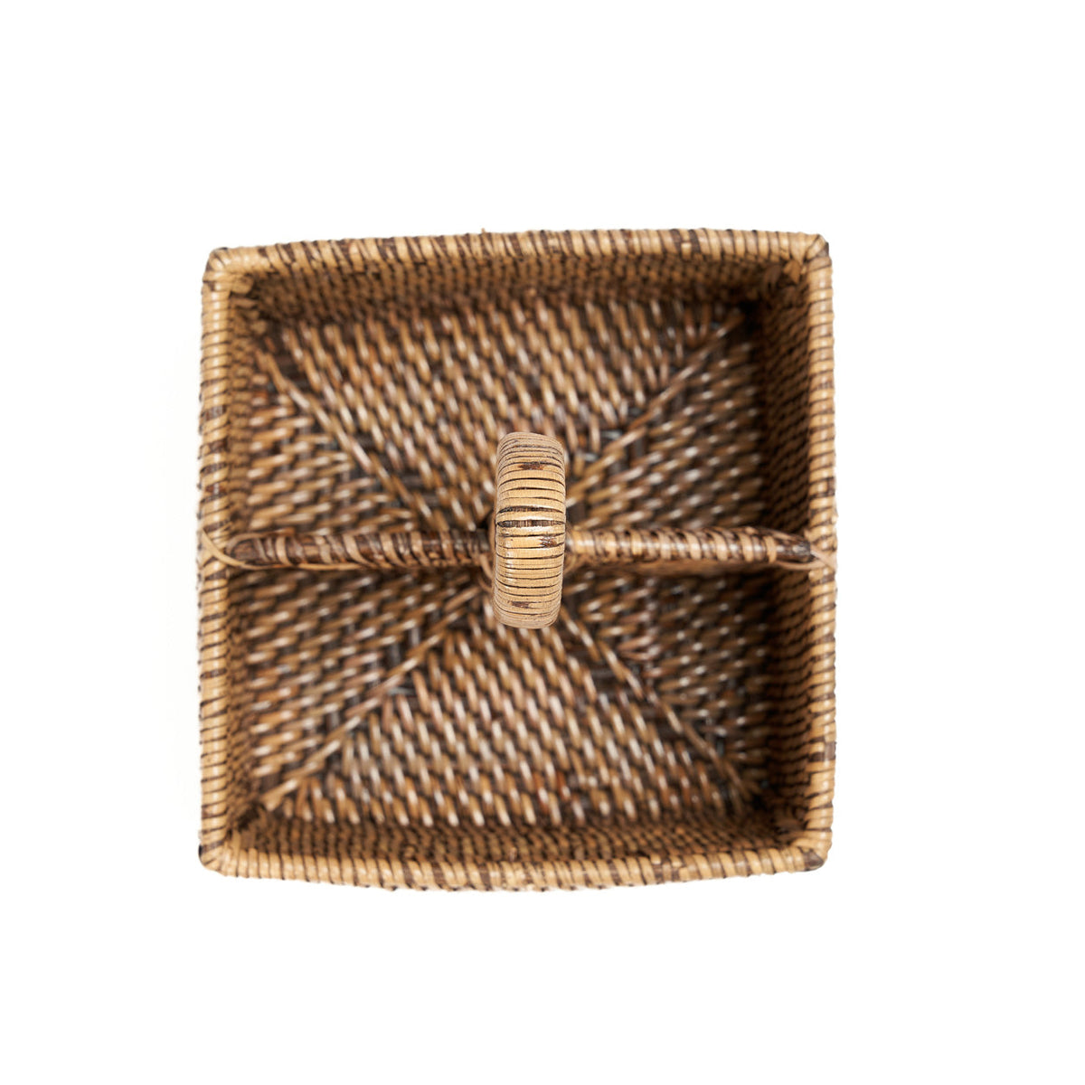 Il Portaposate in Rattan N°2 Marrone Naturale