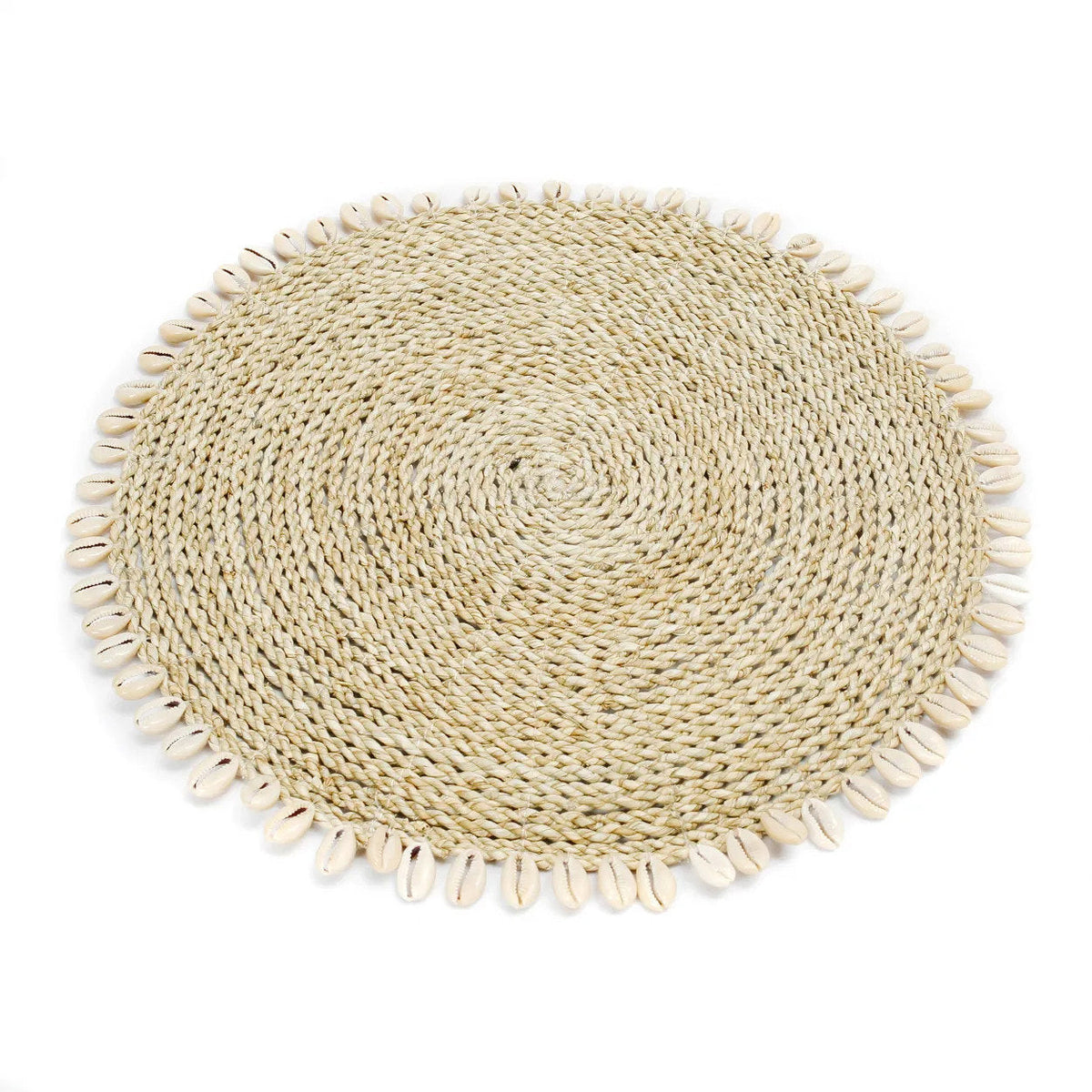 Il set di tovagliette Seagrass Shell - Naturale Bazar Bizzarro