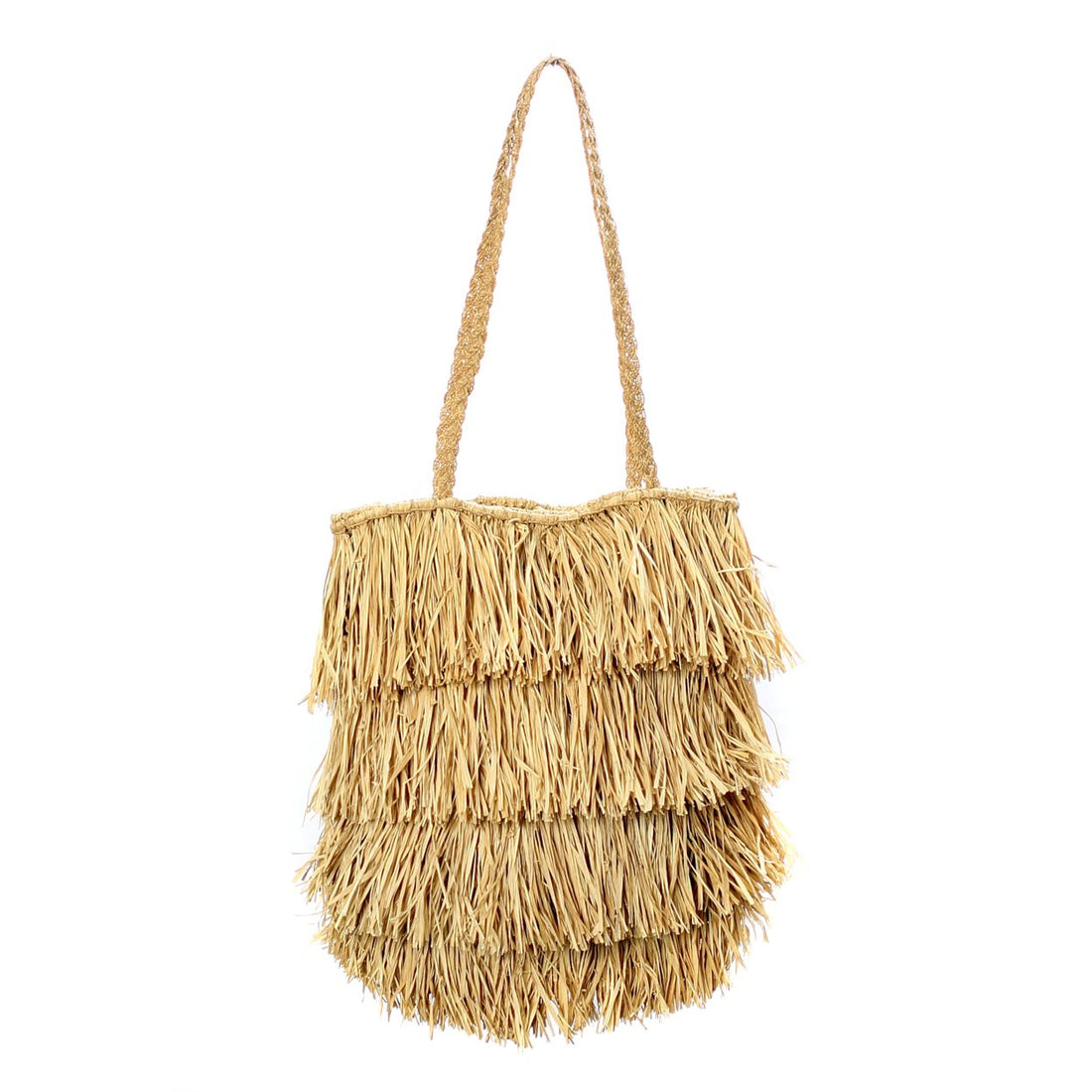 La borsa Raffia Bahamas - Naturale