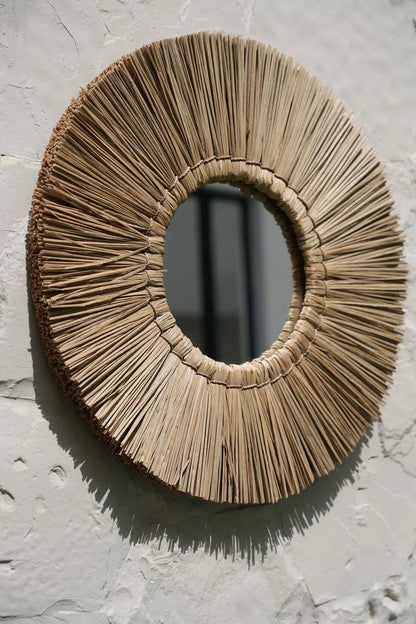 Lo Specchio Allongato - Naturale - M 45x45cm