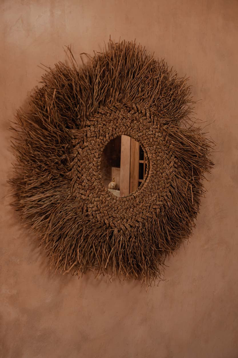 Lo specchio Early Monday - Naturale 75x75cm Bazar Bizar