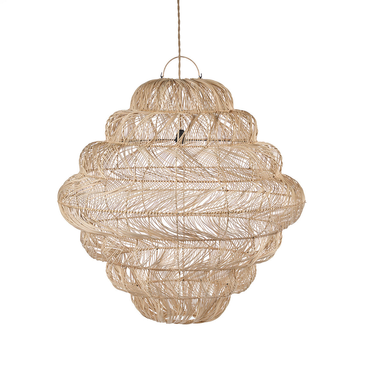 Lampada a sospensione Aurora Puff - Naturale - XL Bazar Bizar