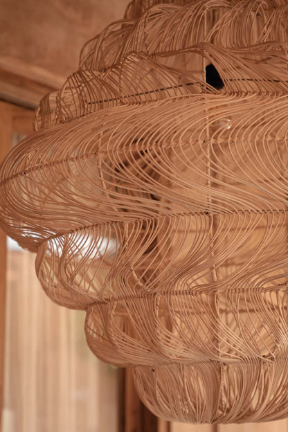 Lampada a sospensione Aurora Puff - Naturale - XL Bazar Bizar