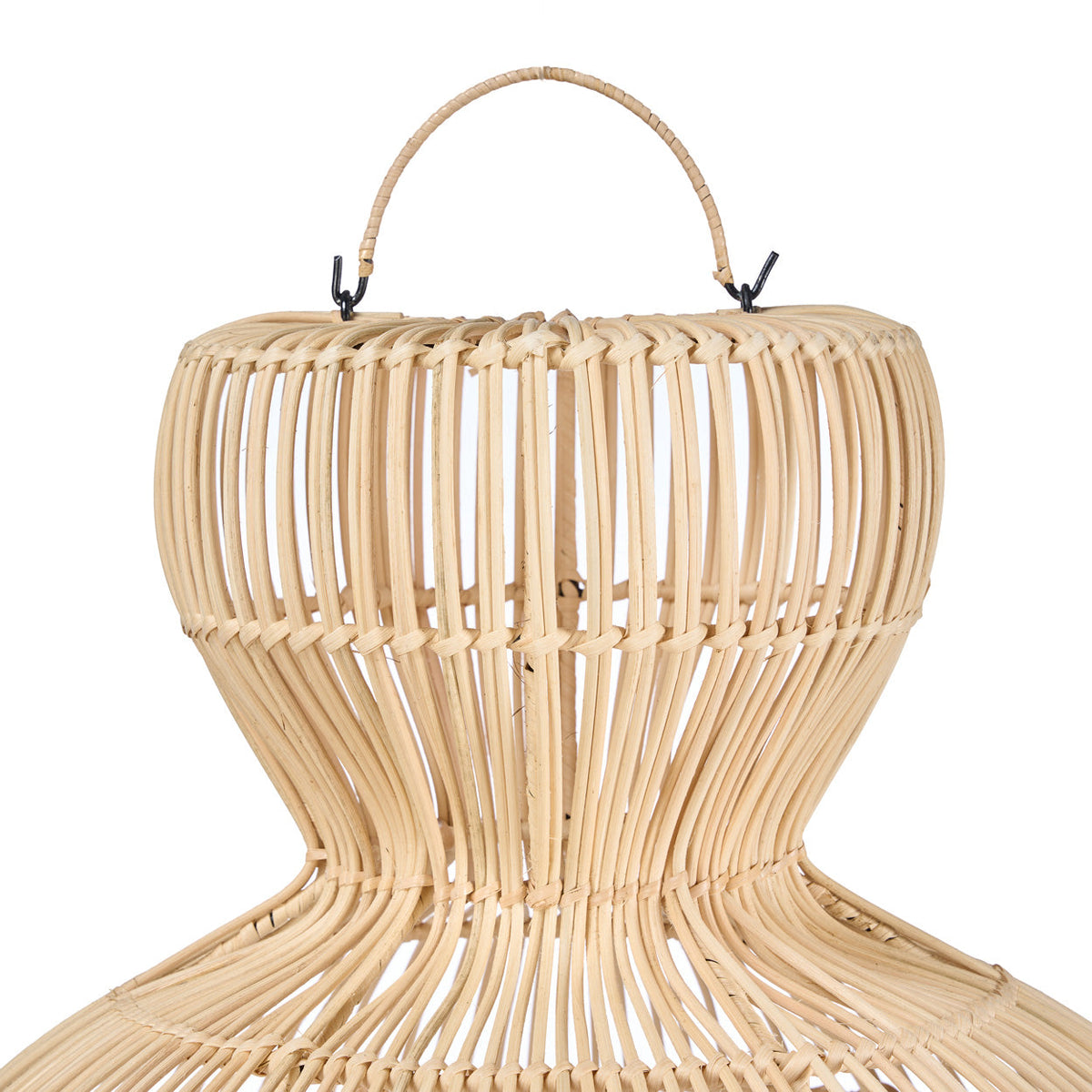 La lampada a sospensione Matcha Whisk Natural Large Bazar Bizar