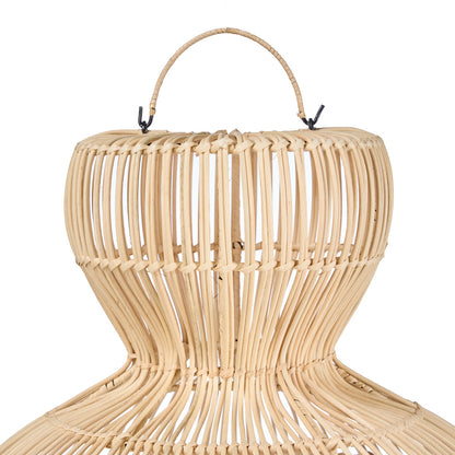 La lampada a sospensione Matcha Whisk Natural Large Bazar Bizar