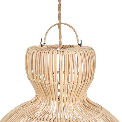 La lampada a sospensione Matcha Whisk Natural Small Bazar Bizar
