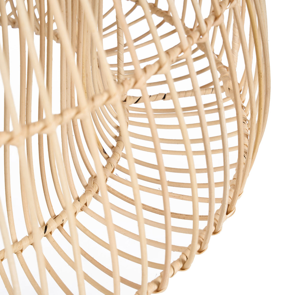 La lampada a sospensione Matcha Whisk Natural Small Bazar Bizar