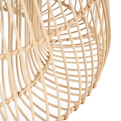 La lampada a sospensione Matcha Whisk Natural Small Bazar Bizar