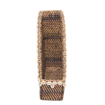 De Shell Edge Opberger Naturale marrone Bazar Bizar