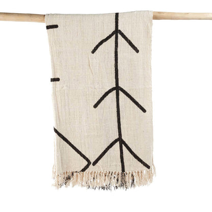 Copripiumino Evil Eye - Nero Naturale Bazar Bizar