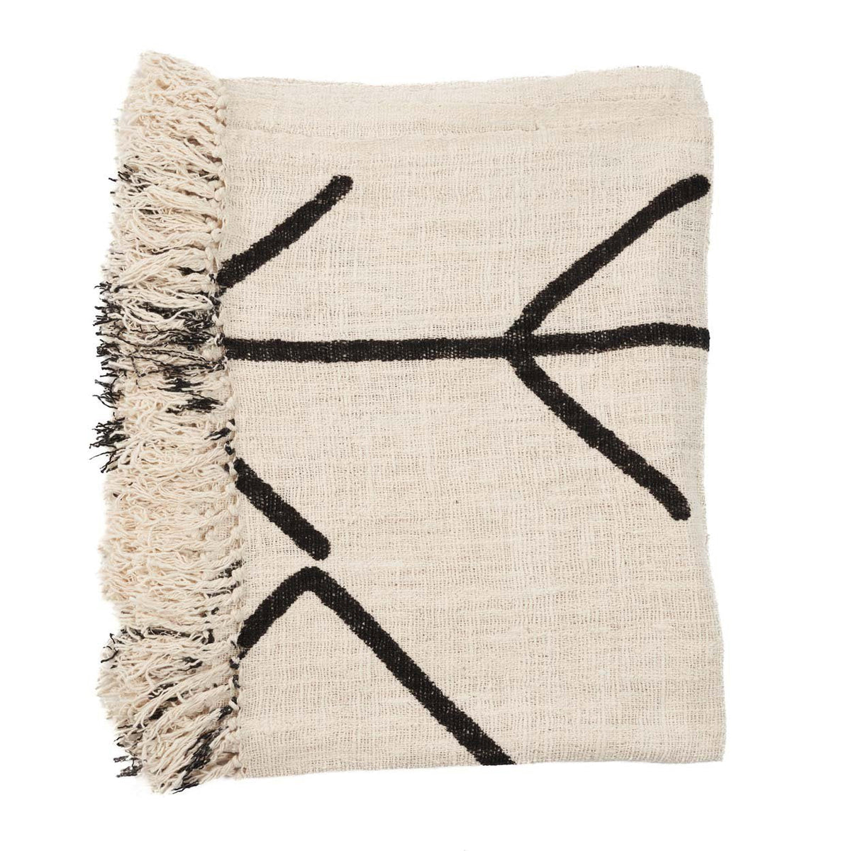 Copripiumino Evil Eye - Nero Naturale Bazar Bizar