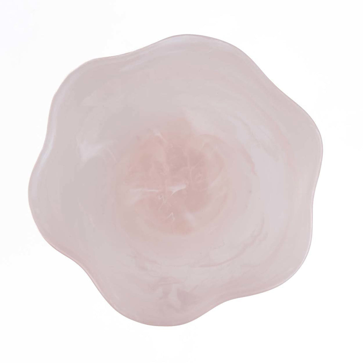 Il Ciondolo Frutto Organico in Resina Rosa Bianco Bazar Bizzarro