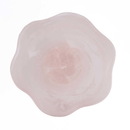 Il Ciondolo Frutto Organico in Resina Rosa Bianco Bazar Bizzarro