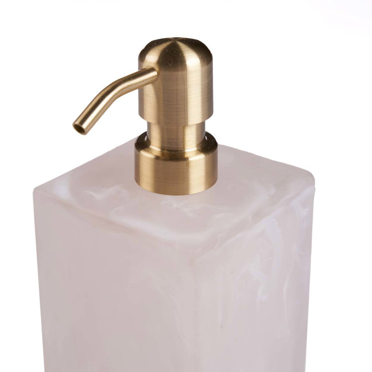 Il dispenser per sapone in resina - Rosa Bianco Bazar Bizar