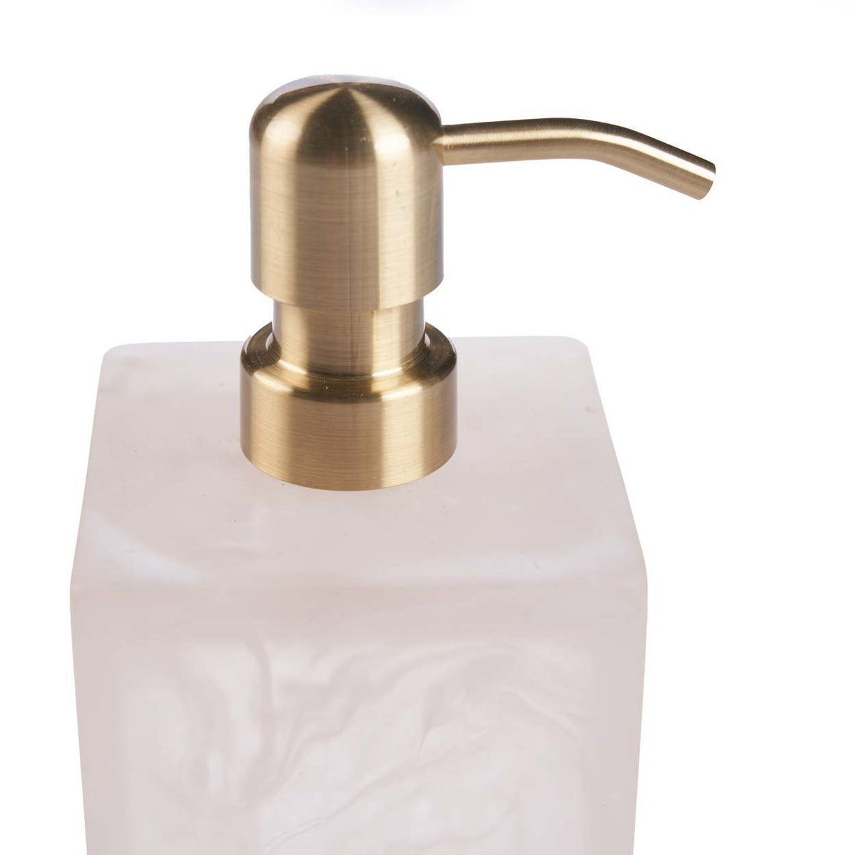 Il dispenser per sapone in resina - Rosa Bianco Bazar Bizar