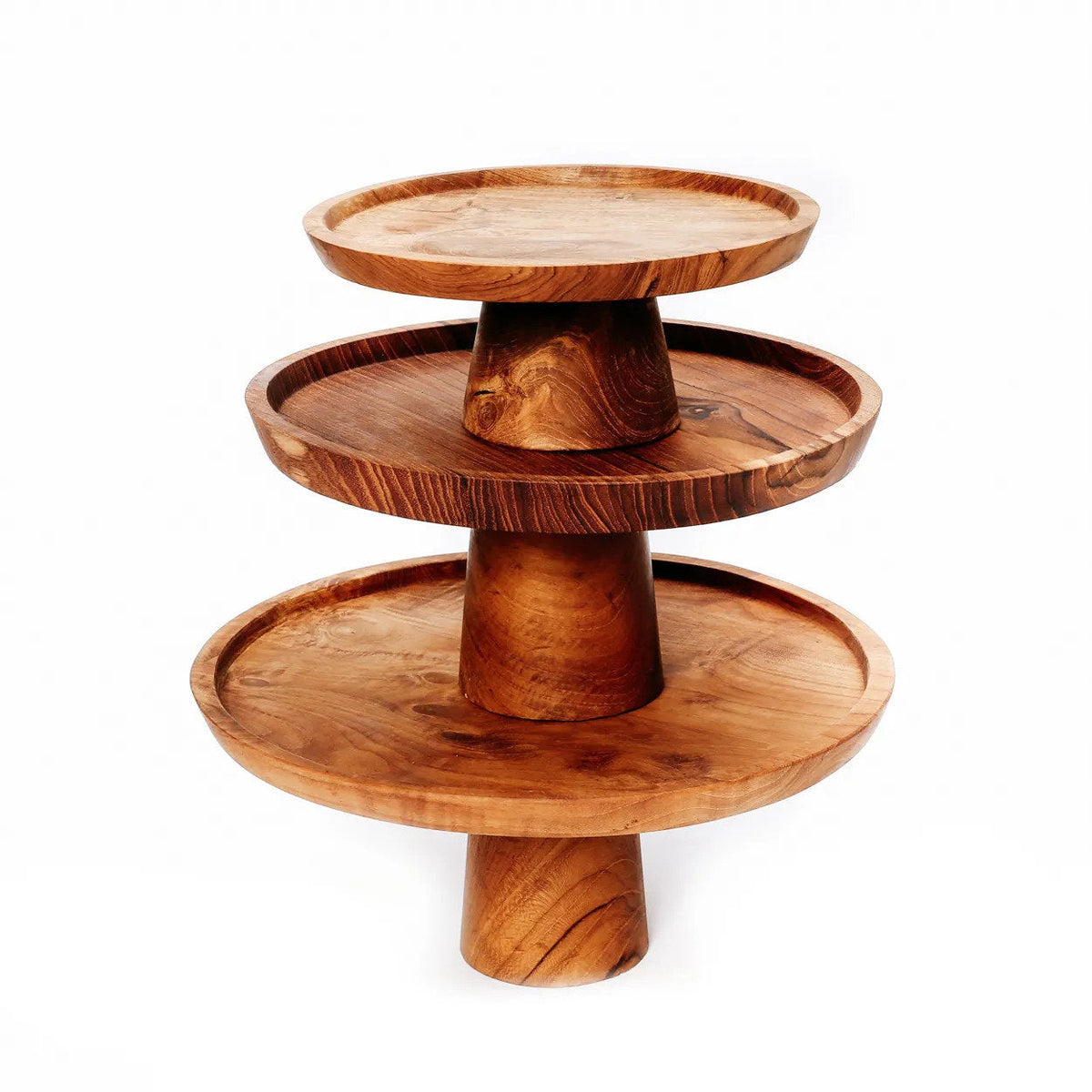 Il vassoio per torte Teak Root - L