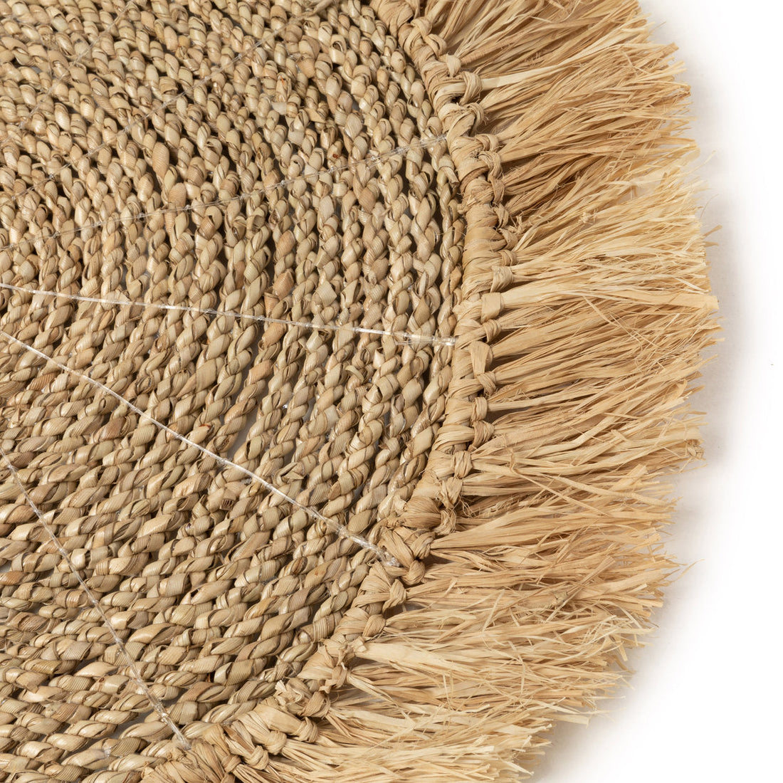 Il tovagliolo in paglia marina e rafia - Naturel Bazar Bizar