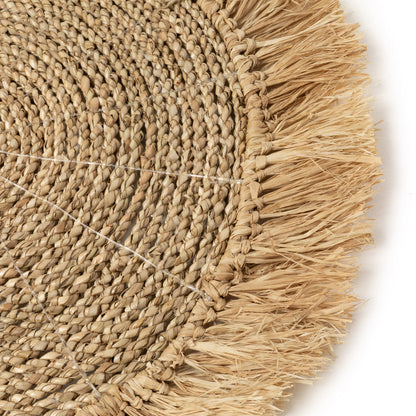 Il tovagliolo in paglia marina e rafia - Naturel Bazar Bizar