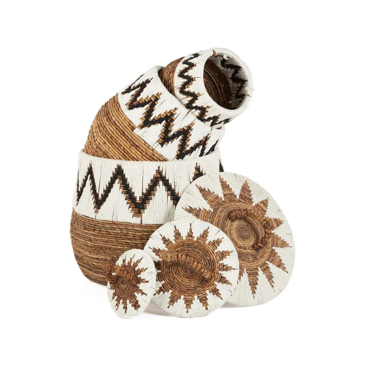 Il Cestino Little Bay Beach Naturale Bianco Medio Bazar Bizzarro