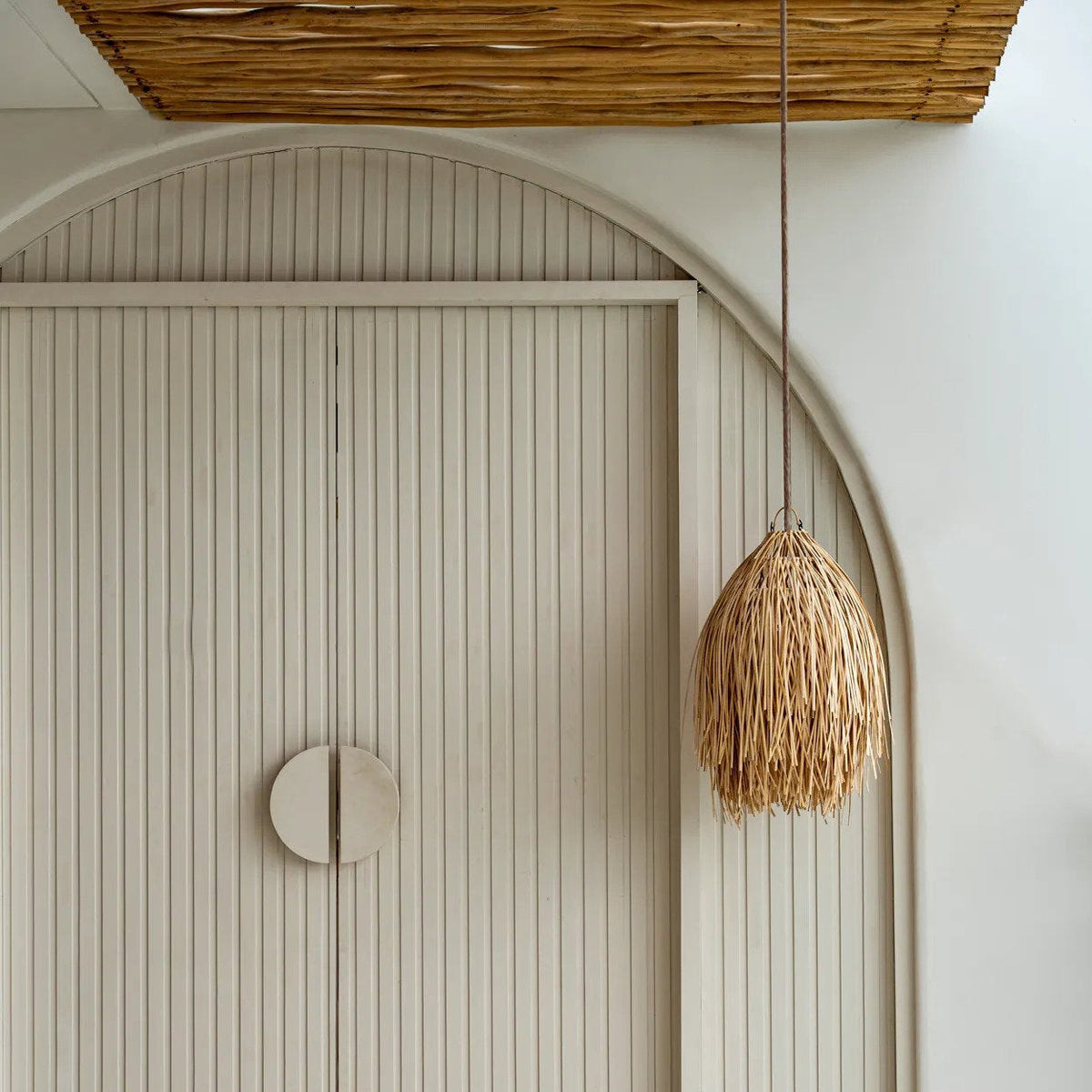 Lampada a Sospensione Shaggy Naturale M Bazar Bizar