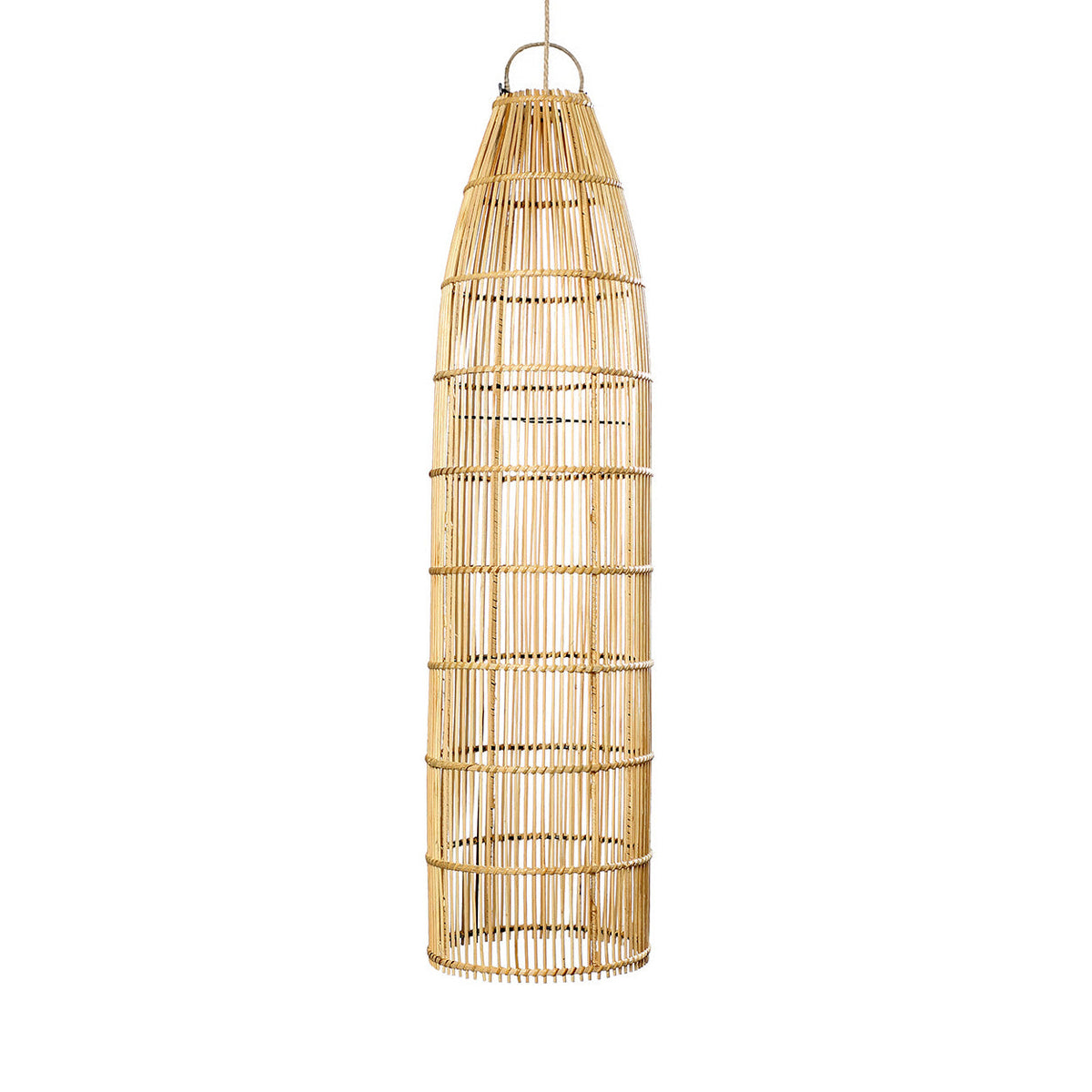 La lampada a sospensione Fish Trap naturale grande Bazar Bizar